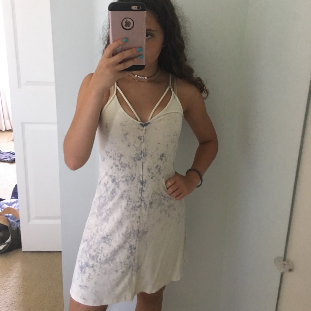 Tie dye very stretchy dress